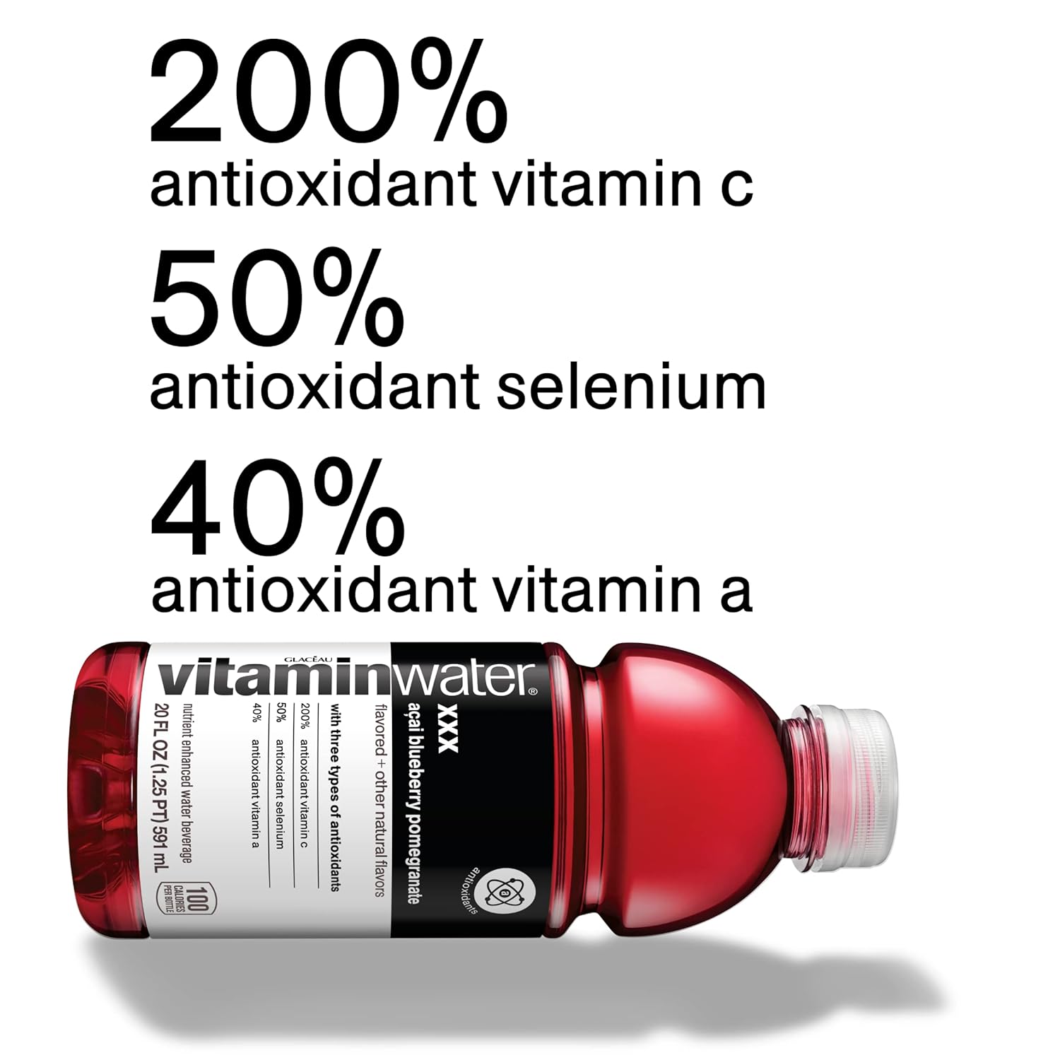 Vitaminwater Refresh， Tropical Mango Flavored， Electrolyte Enhanced Bottled Water with Vitamin b5， b6， b12， 20 Fl Oz (Pack of 12) - Image 2